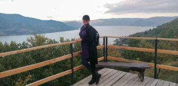 Donau, Golubac, Eisernes Tor Blick auf die Donau