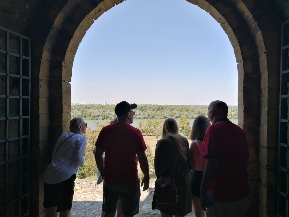 festung-von-belgrad-tour Belgrader Festung, Ausblick an die Unterstadt vom Defterdars Tor