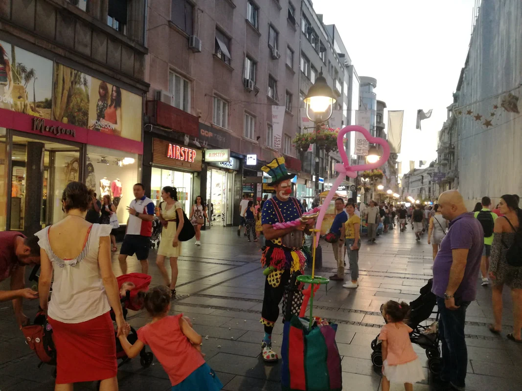 Belgrad, Knez Mihailova Strasse, Stadtbummel